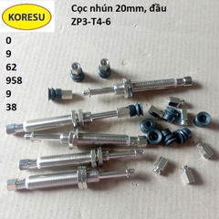 Cọc hút Zp3-L100- M10  gắn kết vào núm hút Zp2, ZP3