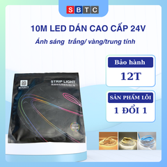 Led Dán Cao Cấp 2835 24V (5M, 120 Led/180 Led/240 Led, 8MM), (ánh sáng: vàng/trung tính/trắng)