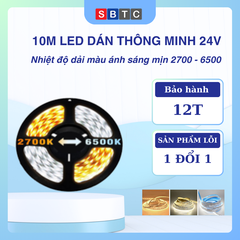 Led Dán Tăng Giảm Ánh Sáng Thông Minh Bằng Điều Khiển 24V