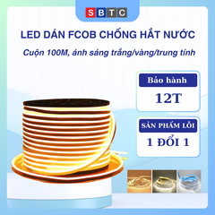 Đèn LED Dải Neon FCOB Chống Hắt Nước Ip 65 220v Trang Trí Phòng, Sân Vườn