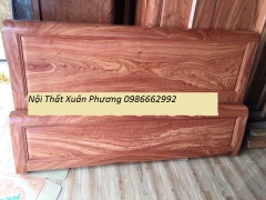 Giường Ngủ Gỗ Hương Đá Mã HĐ03