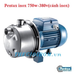 Máy bơm đầu Inox Pentax 100/62/380v