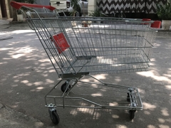 Xe đẩy siêu thị 2 tầng 150 Lít