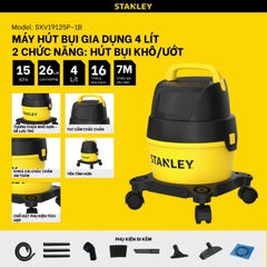 Máy hút bụi Stanley SXV19125P-1B