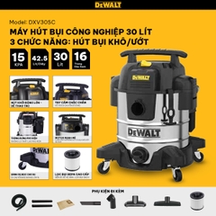Máy hút bụi Công nghiệp Dewalt DXV30SC