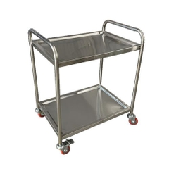 Xe đẩy hàng inox 2 tầng 300kg