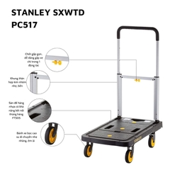 Xe đẩy hàng Stanley 4 bánh PC517 120kg