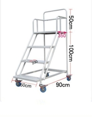 Xe thang di động cao 1,0m