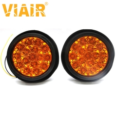 Đèn Hậu Xe Tải, Đèn Hậu  Led Tròn 130*45mm Điện Áp 12V/24V VIAIR VI-001