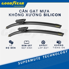 Gạt Mưa Xe VinFast Lux A2.0 2019-2022 GOODYEAR Siêu Êm Không Rít Size Chuẩn