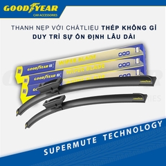 Gạt Mưa Xe Kia K3 2013-2022 GOODYEAR Siêu Êm Không Rít Size Chuẩn