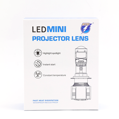 Bóng Đèn Led Bi Cầu Cắt Sáng Siêu Nét RTD 12V - 18V 40W Dùng Cho Xe Máy Xe Ô Tô