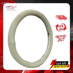 Bọc Vô Lăng CIND 2034 Size 4L Màu Kem - Nhập Khẩu Chính Hãng