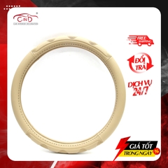 Bọc Vô Lăng CIND 5008 Size M Màu Kem - Nhập Khẩu Chính Hãng