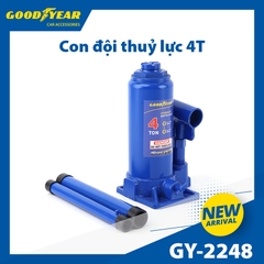 Kích Thuỷ Lực 2 Tấn 4 Tấn 6 Tấn Con Đội Nâng Vật Nặng Kích Gầm Ô tô GOODYEAR - Nhập Khẩu Chính Hãng