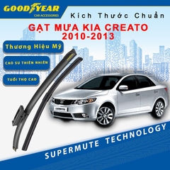 Gạt Mưa Xe Kia Cerato 2010-2013 GOODYEAR Siêu Êm Không Rít Size Chuẩn