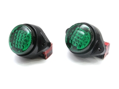 Combo 2 Đèn Đánh Dấu Hong Xe Tải Xe Khách Dùng Chung Điện 12v -24V Bộ 2 Đèn VIAIR 004 85*30*61.5mm