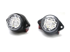 Combo 2 Đèn Đánh Dấu Hong Xe Tải Xe Khách Dùng Chung Điện 12v -24V Bộ 2 Đèn VIAIR 004 85*30*61.5mm