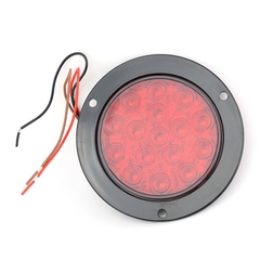 Combo 2 Đèn Led Tròn Siêu Mỏng Viền Xi VI-021 Trắng, Vàng, Đỏ ₵ 140*45mm 12V/24V