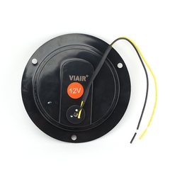 Combo 2 Đèn Led Tròn Siêu Mỏng Viền Xi VI-021 Trắng, Vàng, Đỏ ₵ 140*45mm 12V/24V
