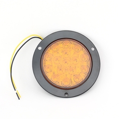 Combo 2 Đèn Led Tròn Siêu Mỏng Viền Xi VI-021 Trắng, Vàng, Đỏ ₵ 140*45mm 12V/24V