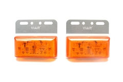 Combo 2 Đèn Led Sườn Viair Đèn Hong Xe Tải 12-24V Bộ Hai Cái Mạch Chống Nước Điện 104*93.5*23.5mm