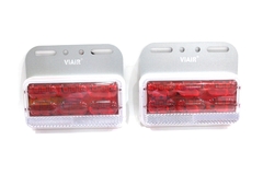 Combo 2 Đèn Led Sườn Đèn Hong Xe Tải 12V-24V Bộ Hai Cái Mạch Chống Nước Điện 129*101.5*23.5mm