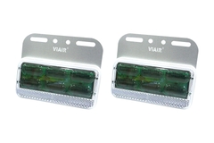 Combo 2 Đèn Led Sườn Đèn Hong Xe Tải 12V-24V Bộ Hai Cái Mạch Chống Nước Điện 129*101.5*23.5mm