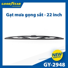 Gạt Mưa Gọng Sắt GOODYEAR Phù Hợp Nhiều Dòng Xe Thông Dụng - Nhập Khẩu Chính Hãng
