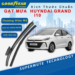 Gạt Mưa Xe Kia Grand i10 2024 GOODYEAR Siêu Êm Không Rít Size Chuẩn