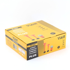 Kèn Sinh Hơi 2 Loa Đỏ 12V/24V Có Rờ Le (Kèm Mô Tơ Tạo Hơi A) VIAIR VI-A04 Còi Hơi Xe Tải, Ô Tô