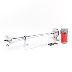 Kèn Sinh Hơi 45CM 1 Loa 12V/24V Có Rờ Le (Kèm Mô Tơ Tạo Hơi A) VIAIR VI-A15, Kèn Hơi 1 Loa Xi Xe Tải, Ô Tô