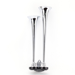 Kèn Sinh Hơi 2 Loa 38,5*33CM 12V/24V VIAIR VI-A17, Kèn Hơi Xe Tải, Ô Tô