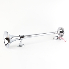 Kèn SInh Hơi 1 Loa Dài 64CM -74CM-100CM 12V/24V VIAIR VI-A20, Còi Hơi Xe Tải
