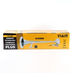 Kèn SInh Hơi 1 Loa Dài 64CM -74CM-100CM 12V/24V VIAIR VI-A20, Còi Hơi Xe Tải