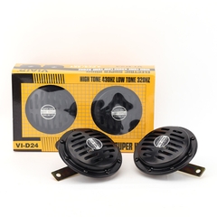 Kèn Đĩa 12V/24V VIAIR VI-D24 HIGH TONE 430HZ LOWTONE 320HZ Còi Đĩa Xe Máy Ô Tô