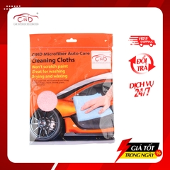 Khăn Lau Microfiber CIND Màu Hồng (40*40cm) - Nhập Khẩu Chính Hãng
