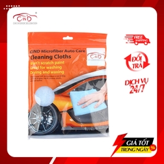 Khăn Lau Microfiber CIND Màu Lam (40*40cm) - Nhập Khẩu Chính Hãng