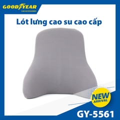 Gối Tựa Đầu Tựa Lưng Cao Su Non GOODYEAR Sang Trọng Mềm Mại Thoáng Khí - Nhập Khẩu Chính Hãng