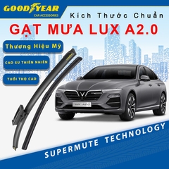 Gạt Mưa Xe VinFast Lux A2.0 2019-2022 GOODYEAR Siêu Êm Không Rít Size Chuẩn