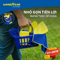 Bộ Rửa Xe Chuyên Nghiệp Dụng Cụ 5 Món Đa Năng Chăm Sóc Vệ Sinh Ô tô Xe Máy Tại Nhà GOODYEAR GY-2878