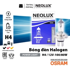 Bóng Đèn Halogen Power Light OSRAM NEOLUX Dùng Cho Xe Ô Tô Xe Máy Chân H1 H3 H4 H7