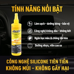 Dung Dịch Bảo Vệ Nhựa Táp Lô Khử Mùi FORMULA 1 615006 295ml Không Mùi Không Nhờn An Toàn Nội Ngoại Thất - Nhập Khẩu Chính Hãng