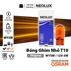 Combo 10 Bóng Đèn Chân Ghim T10 T15 T20 OSRAM NEOLUX Lắp Đèn Demi, Bóng Soi Biển Số Xe Ô Tô Xe Máy - Nhập Khẩu Chính Hãng