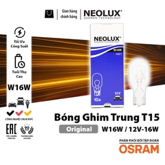 Combo 10 Bóng Đèn Chân Ghim T10 T15 T20 OSRAM NEOLUX Lắp Đèn Demi, Bóng Soi Biển Số Xe Ô Tô Xe Máy - Nhập Khẩu Chính Hãng