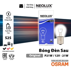 Combo 10 Bóng Đèn Sau Chân Cài S25 OSRAM NEOLUX Lắp Đèn Hậu, Đèn Phanh, Xi Nhan, Đèn Lùi Xe Ô Tô Xe Máy - Nhập Khẩu Chính Hãng