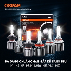 Combo 2 Bóng Đèn Led HL EASE OSRAM Dùng Cho Xe ô Tô Xe Máy Chân H1 H4 H7 H8 H11 H16 HB3 HB4 HIR2 - Nhập Khẩu Chính Hãng