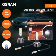 Combo 2 Bóng Đèn Led HL EASE OSRAM Dùng Cho Xe ô Tô Xe Máy Chân H1 H4 H7 H8 H11 H16 HB3 HB4 HIR2 - Nhập Khẩu Chính Hãng