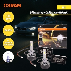 Combo 2 Bóng Đèn Led HL Premium Next Level OSRAM Dùng Cho Xe ô Tô Xe Máy Chân H1 H4 H19 H7 H11 HB3 HB4 HIR2 - Nhập Khẩu Chính Hãng