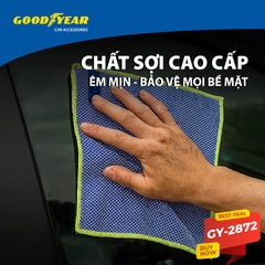 Combo 3 Khăn Vệ Sinh Chuyên Dụng GOODYEAR GY-2872 Rửa Xe Lau Kính Lau Sạch Toàn Diện